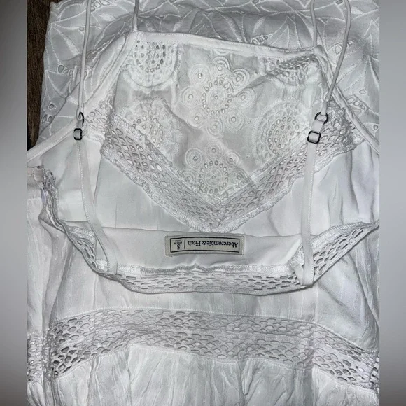 White Abercrombie Dress - Picture 3 of 6